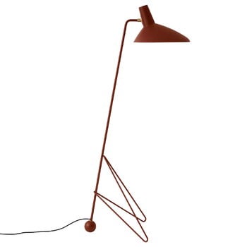 Floor lamps, Tripod HM8 floor lamp, maroon, Brown