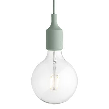 Pendant lamps, E27 LED pendant, light green, Green