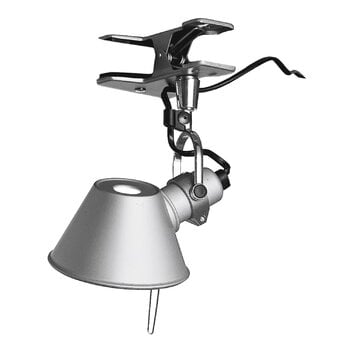 Wall lamps, Tolomeo Micro Pinza clip-on lamp, Silver