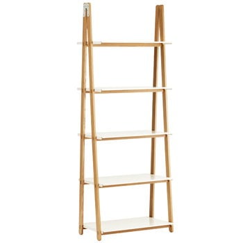 Bookcases, One Step Up shelf, high, White