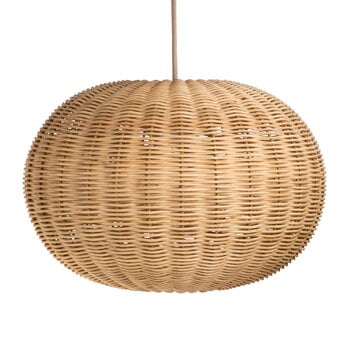 Pendant lamps, Tangelo lampshade, S, natural rattan, Natural