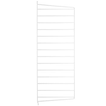 Shelving units, String side panels 75 x 30 cm, 2-pack, white, White