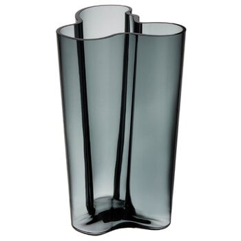 Vases, Aalto vase 251 mm, dark grey, Gray