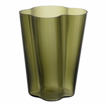 Vases, Aalto vase 270 mm, moss green, Green