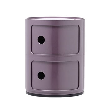 Storage units, Componibili storage unit, 2 modules, purple, Purple