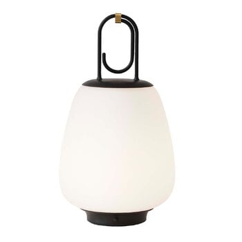 Exterior lamps, Lucca SC51 table lamp, opal - black, Black