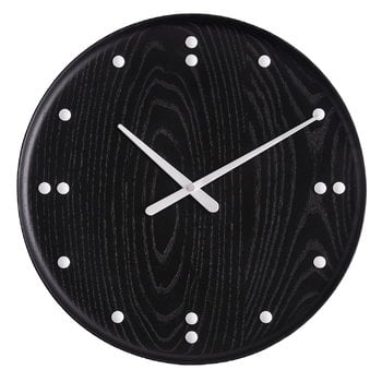 Wall clocks, FJ Clock 35 cm, black, Black