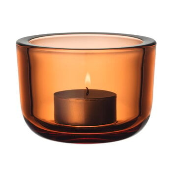 Tealight holders, Valkea tealight candleholder 60 mm, seville orange, Orange