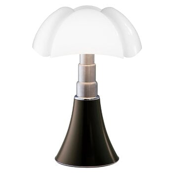 Lighting, Pipistrello Medium table lamp, dimmable, dark brown, Brown