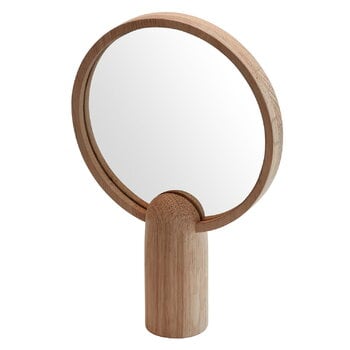 Table mirrors, Aino mirror, small, oak, Natural