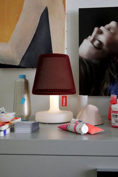 Lighting accessories, Edison the Petit Hoodie, ruby wine, Red