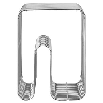 Stools, Curva stool, silver, Silver