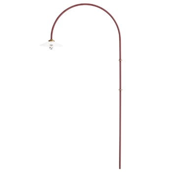 Wall lamps, Hanging Lamp N°2, dimmable, menie red, Red