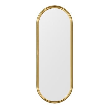 Wall mirrors, Angui mirror, 78 x 29 cm, gold, Gold