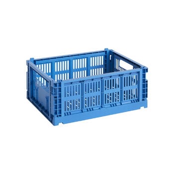 Storage containers, Colour Crate, M, recycled plastic, electric blue, Blue