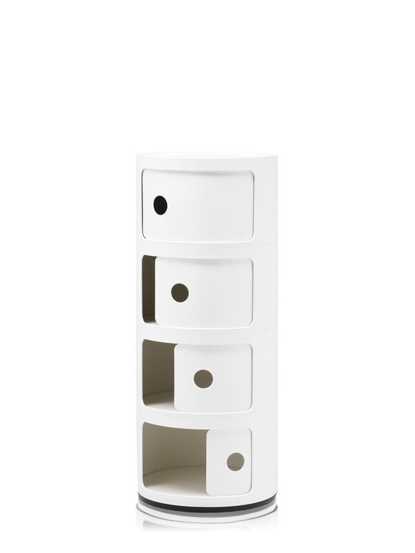 Storage units, Componibili storage unit, 4 modules, white, White