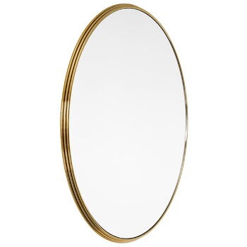 Wall mirrors, Sillon SH6 mirror 96 cm, brass, Gold