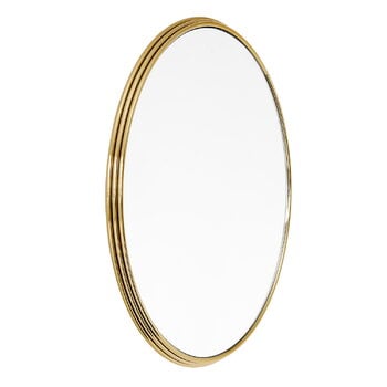 Wall mirrors, Sillon SH5 mirror 66 cm, brass, Gold