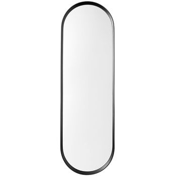 Wall mirrors, Norm wall mirror, oval, black, Black