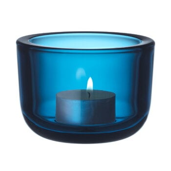 Tealight holders, Valkea tealight candleholder 60 mm, turquoise, Turquoise