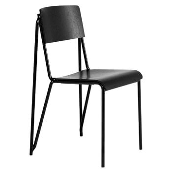 Dining chairs, Petit Standard chair, black - black, Black