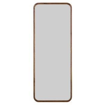 Wall mirrors, Silhouette mirror, 70 x 180 cm, oiled walnut, Brown