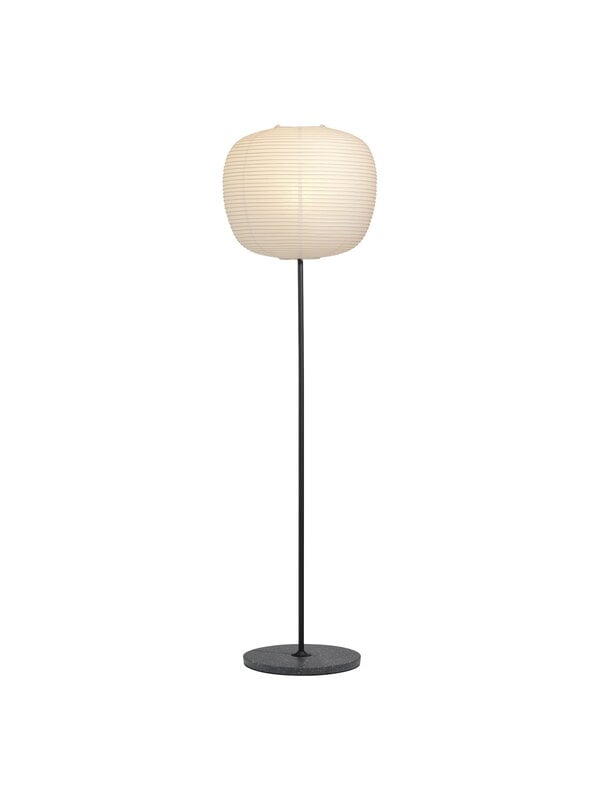 Floor lamps, Common floor lamp base, soft black - black terrazzo, Black