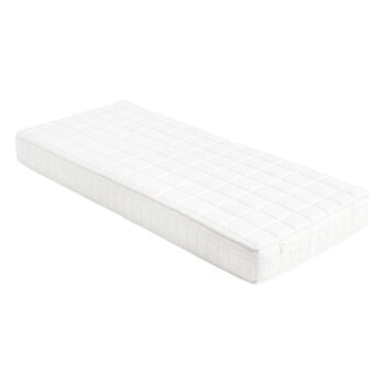 Mattresses, Standard mattress, 90 x 200 cm, medium, White