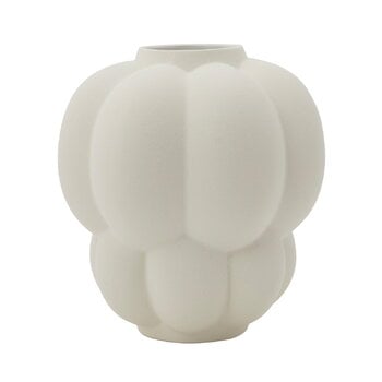 Vases, Uva vase, 22 cm, cream, White