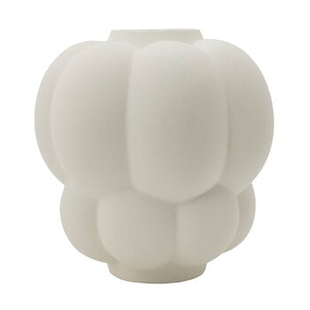 Vases, Uva vase, 28 cm, cream, White