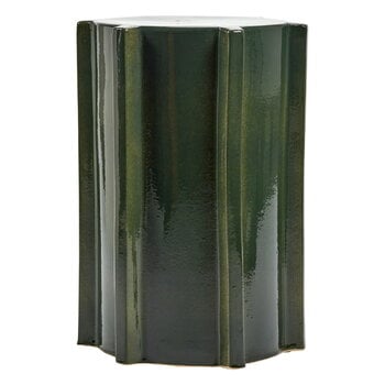 Side & end tables, Pawn Geometrical side table, 45,4 cm, dark green, Green