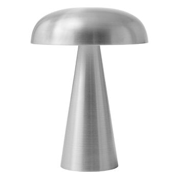 Exterior lamps, Como SC53 portable table lamp, aluminium, Silver