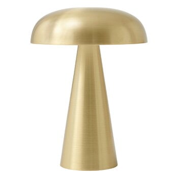 Exterior lamps, Como SC53 portable table lamp, brass, Gold