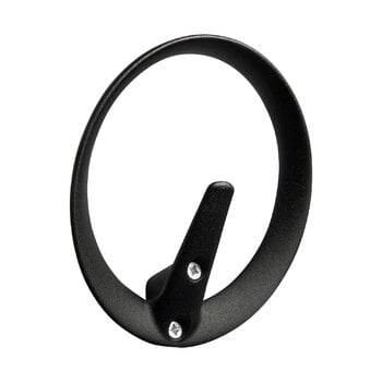 Wall hooks, Gloria hook, black, Black