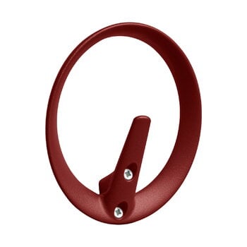 Wall hooks, Gloria hook, barn red, Red