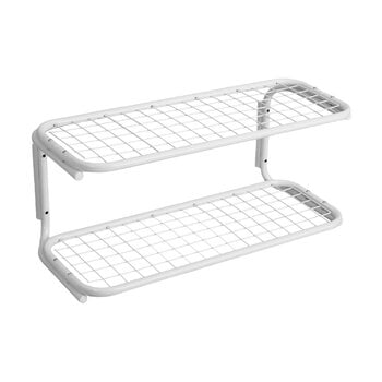 Shoe racks, Classic shoe rack, 60 cm, white, White