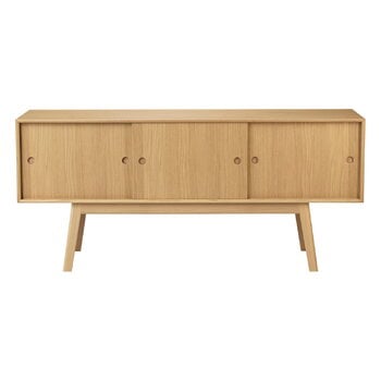 Sideboards & dressers, A85 Butler sideboard, lacquered oak, Natural