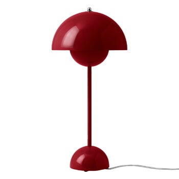 Kids' lamps, Flowerpot VP3 table lamp, vermilion red, Red