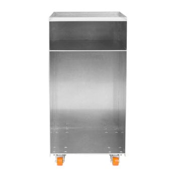 Kitchen carts & trolleys, Rivet Cart, aluminium, Silver