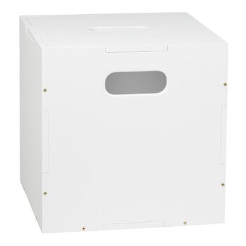 Storage containers, Cube storage box, white, White