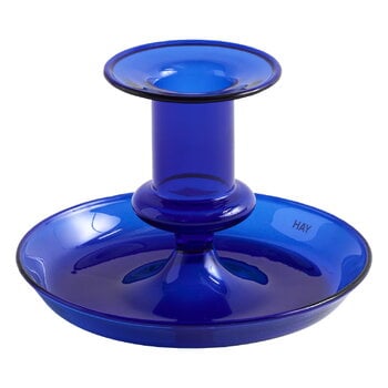 Candleholders, Flare candleholder, dark blue, Blue