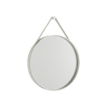 Wall mirrors, Strap mirror, No 2, small, light grey, Gray