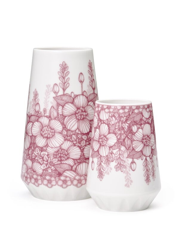 Vases, Huvila vase 19 cm, Pink