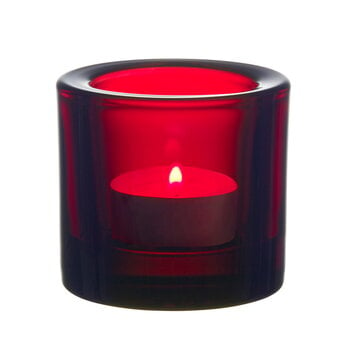 Tealight holders, Kivi tealight candleholder, cranberry, Red