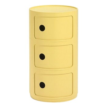 Storage units, Componibili Bio storage unit, yellow, Yellow