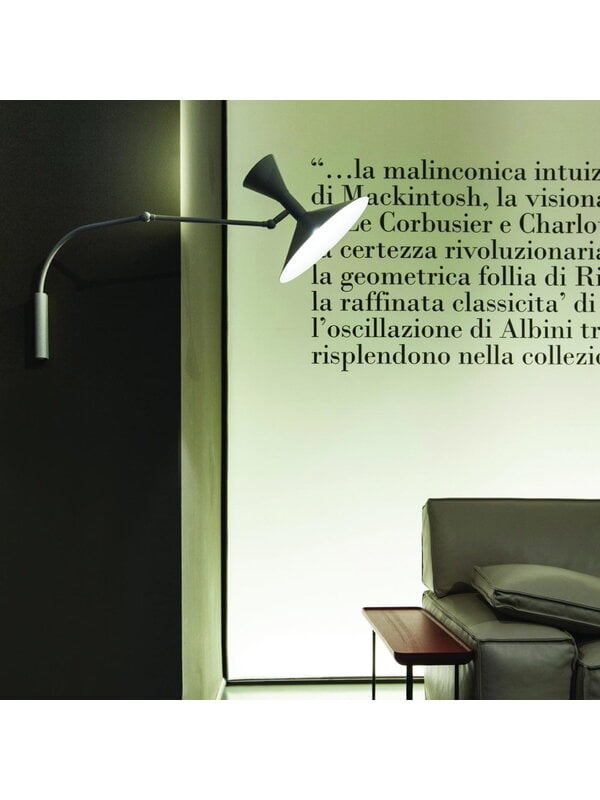 Wall lamps, Lampe de Marseille Mini wall lamp, black, Black