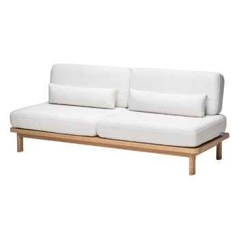 Sofa beds, Hetki sofa bed, oak base - grey Muru 484, Gray