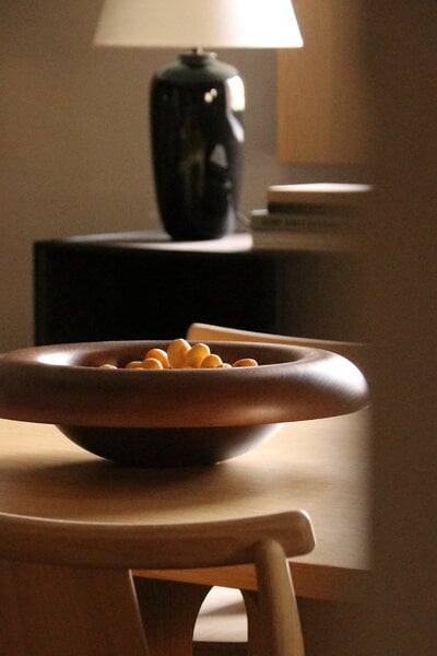 Platters & bowls, Rond bowl, beech, Brown