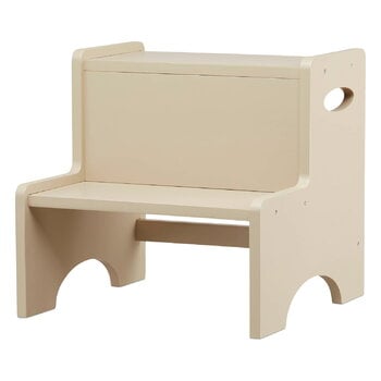 Kids' furniture, Step Up step ladder, beige, Beige