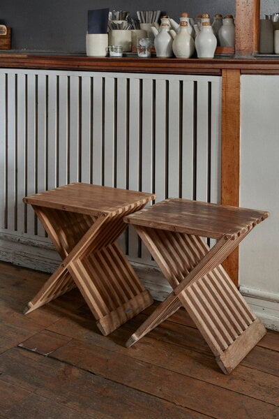 Stools, Fionia stool, teak, Natural